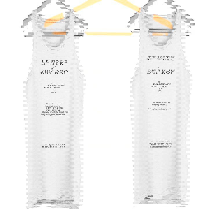 エドウィン・ドロードの謎 チャールズ・ディケンズ タイトルページ タンクトップ