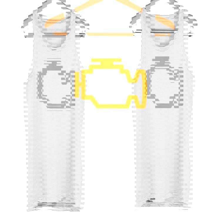 エンジンをチェック タンクトップ