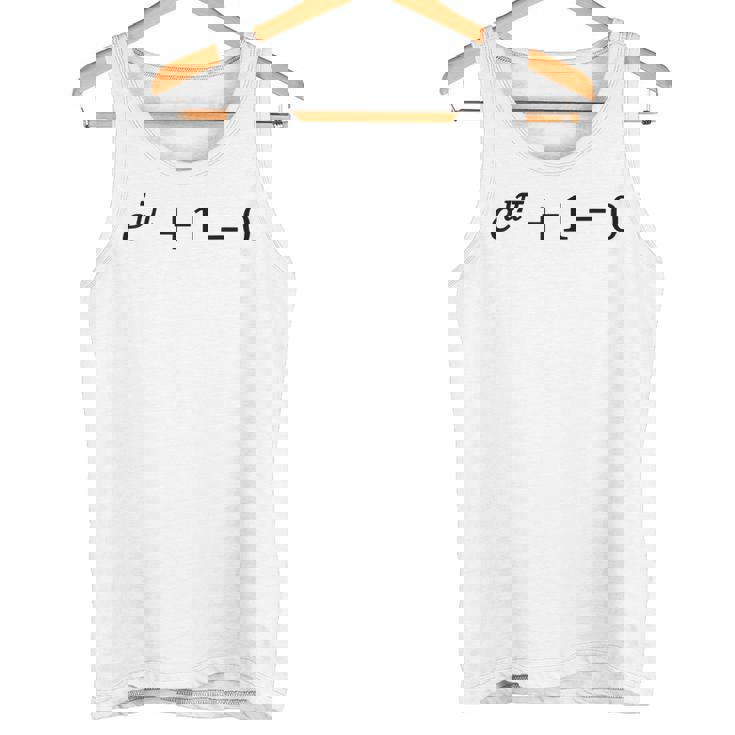 オイラーのアイデンティティ 最も美しい数学方程式 数学 タンクトップ