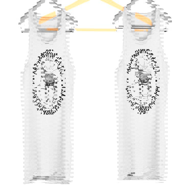 オカピ保護アフリカコンゴ野生動物保護オカピ タンクトップ