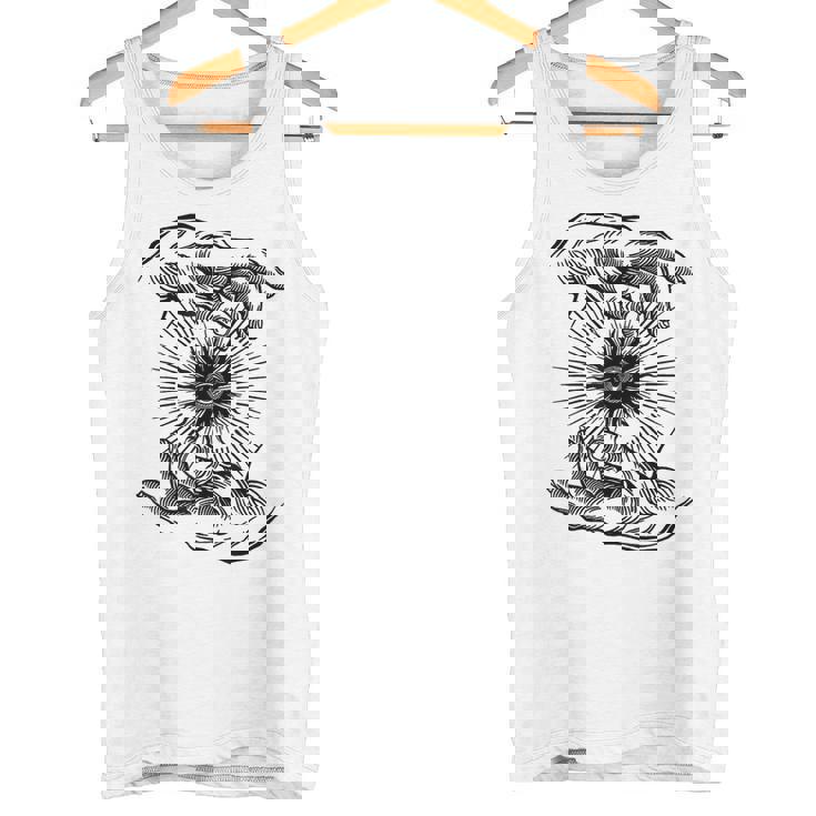 オカルトアイズ As Aboveo Below Witchcraft 異教 ゴシック グランジ タンクトップ