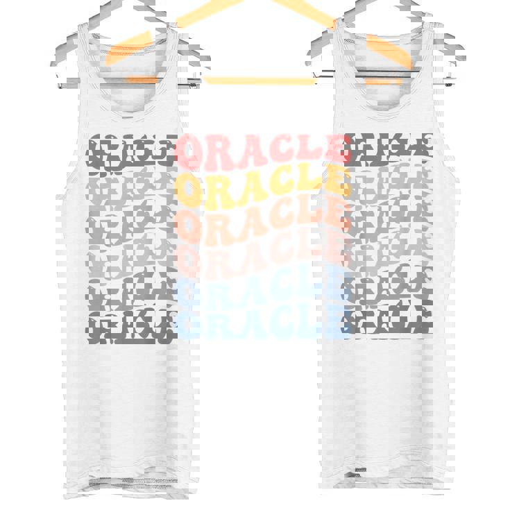オラクル・グルーヴィー・レトロ タンクトップ