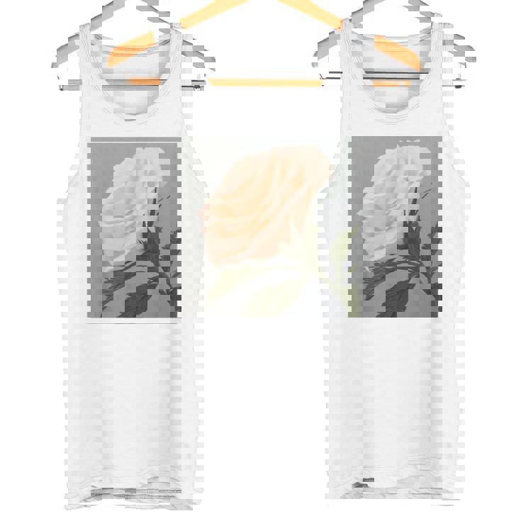 オリジナル現代アート「ピーチローズ」 タンクトップ