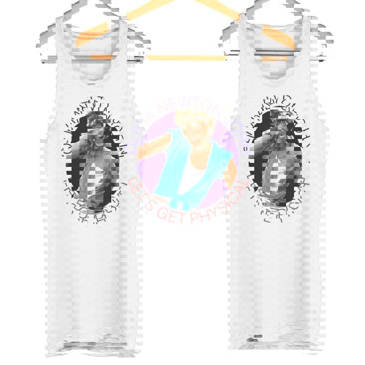 オリビア・ニュートンジョン レッツ・ゲット フィジカルサークル 写真 タンクトップ