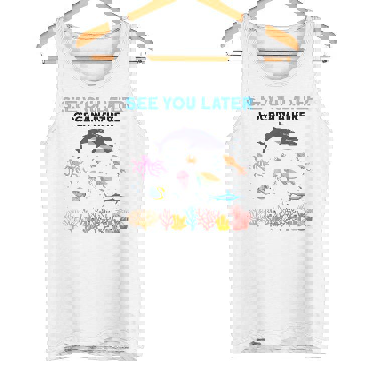 オーシャンネイチャー 未来の海洋生物学者 科学者 タンクトップ