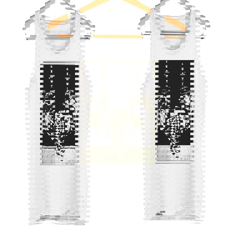 オーブリー・ビアズリー作「スカーレット・パストラール」1895 長袖tシャツ タンクトップ