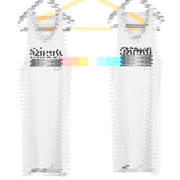 カトマンズ ネパール レトロスタイル ビンテージデザイン タンクトップ