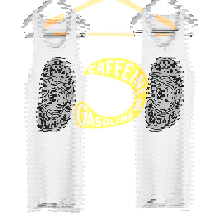 カフェインとガソリン タンクトップ