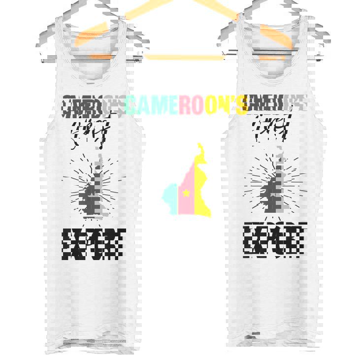 カメルーンの国旗 カメルーン語 タンクトップ