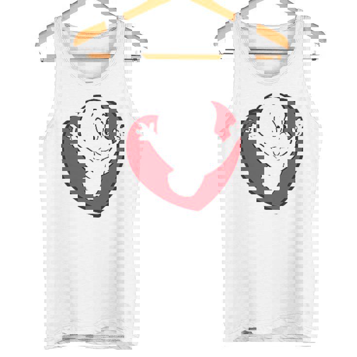 キャスパー・ザ・フレンドリー・ゴースト バレンタインデーのフロント&バック タンクトップ