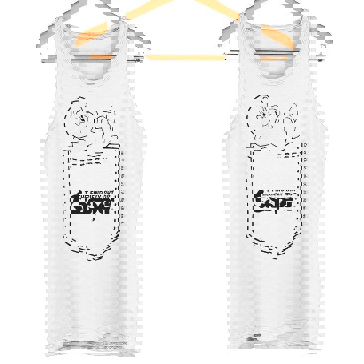 キャスパー・ザ・フレンドリー・ゴースト・デイドリーミング・オン・ユア・ポケットで タンクトップ