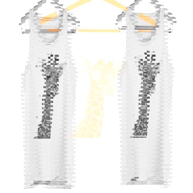 キリンtシャツ、キリンキッズ、キリンガール、キリン愛好家 タンクトップ