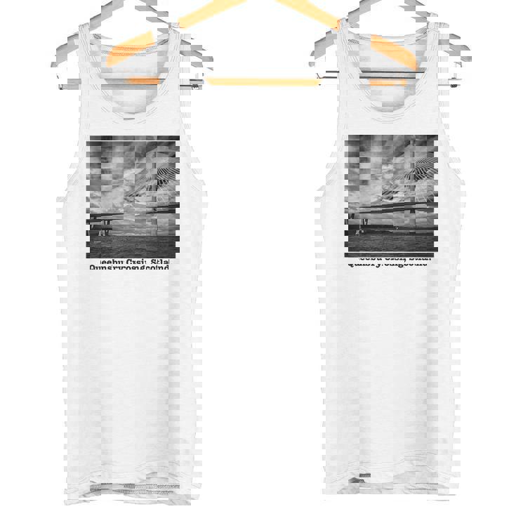 クイーンズベリークロッシング スコットランド 写真 風景 B&W ライト タンクトップ