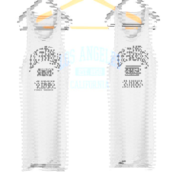 クラシック ロサンゼルス カリフォルニアブルー タンクトップ