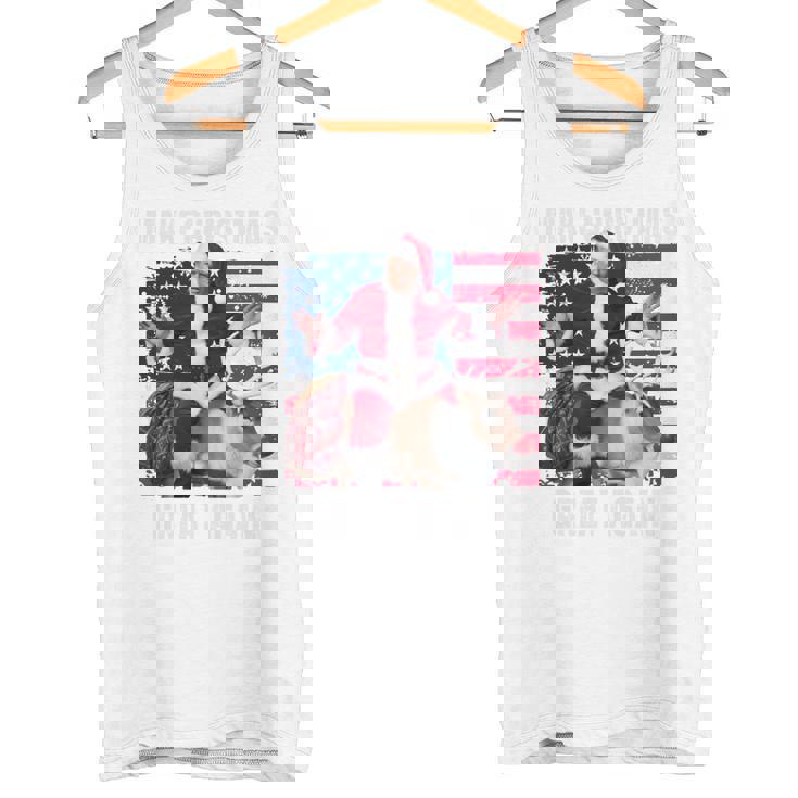 クリスマスを再び素晴らしいものにする トランプパジャマ 醜い 長袖tシャツ タンクトップ