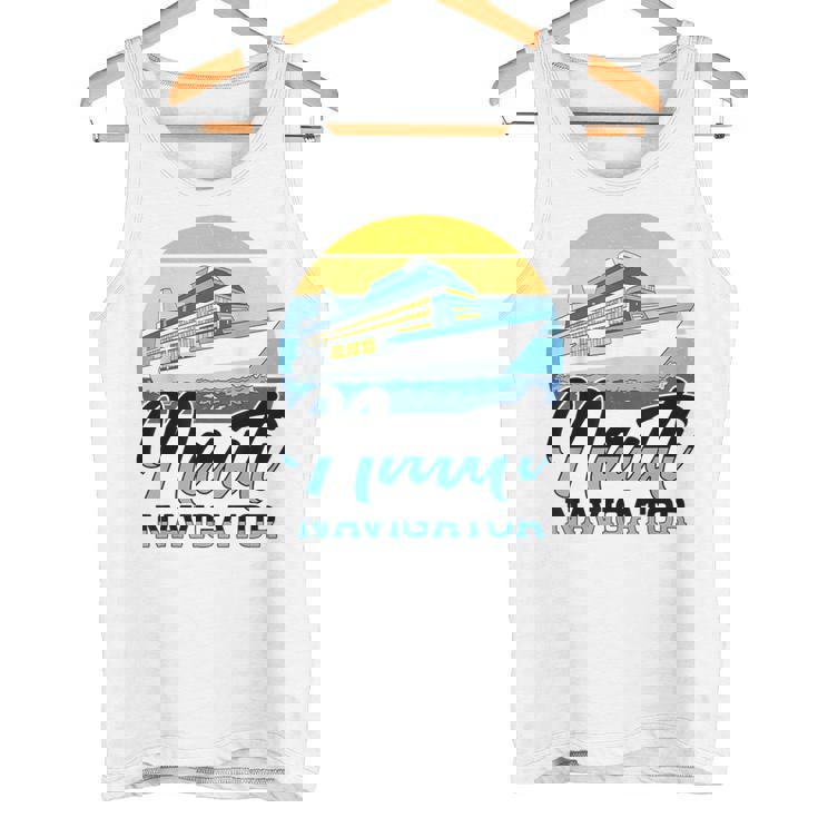 クルージング航海船キャプテンアンカークルーズディレクター タンクトップ