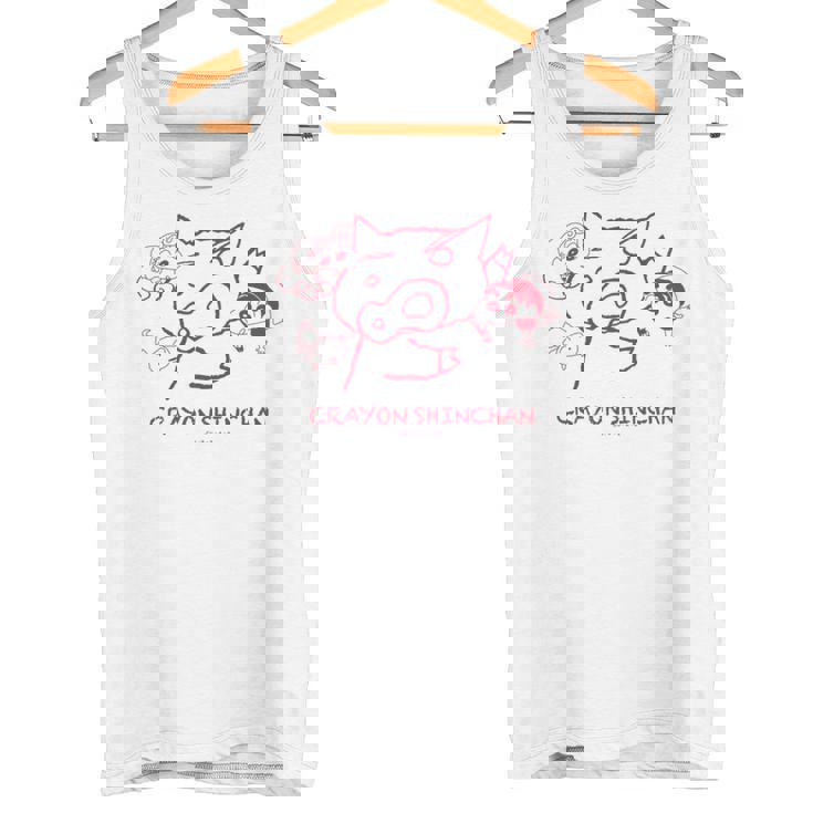 クレヨンしんちゃん ぶりぶりざえもん 落書き 長袖tシャツ タンクトップ