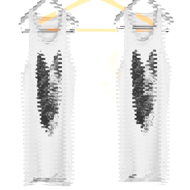 ケアンテリア 犬 モチーフ ペット 作品 ケアンテリア タンクトップ