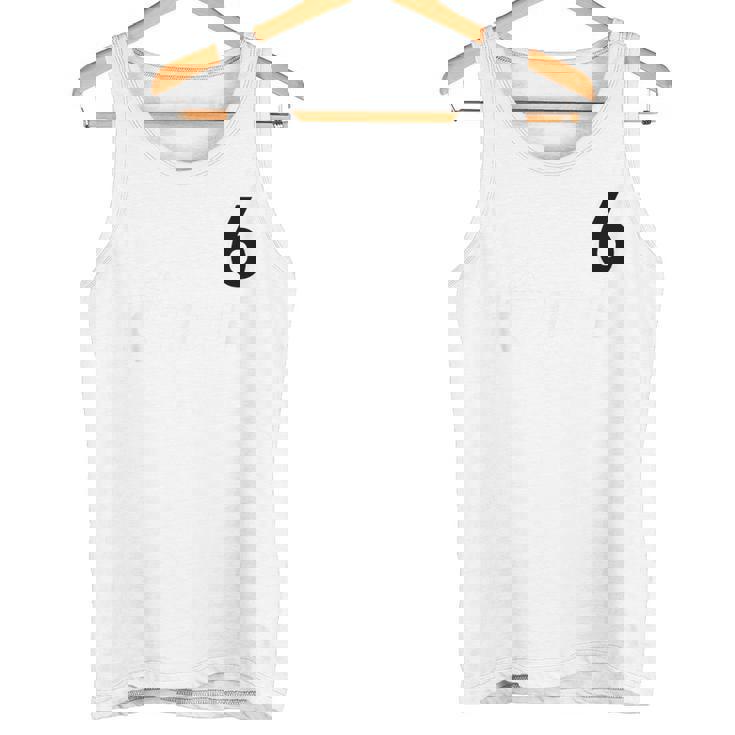 ケイリングリーンナンバー 6 グリーンジャージナンバー・シックス・レーシング タンクトップ