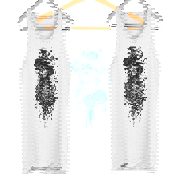 ゴシックガール ハロウィンコスチューム 魔女ゴス オカルトウィッカ タンクトップ