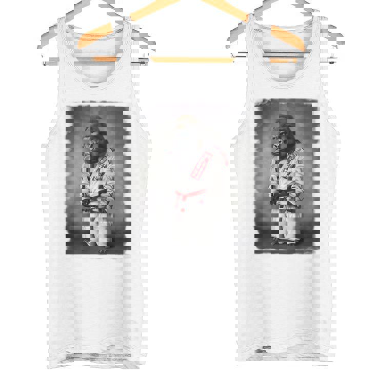 ゴリラ先生 日本の柔道と空手武道 タンクトップ