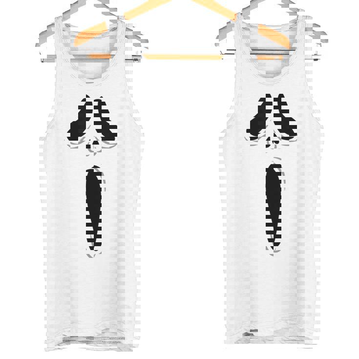 ゴーストスクリームフェイス ハロウィン ゴーストスクリームフェイス ハロウィン タンクトップ