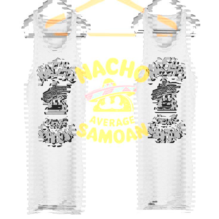 サモア・ナチョ 平均 面白い タコス 火曜日 シンコ・デ・マヨ フィエスタ タンクトップ