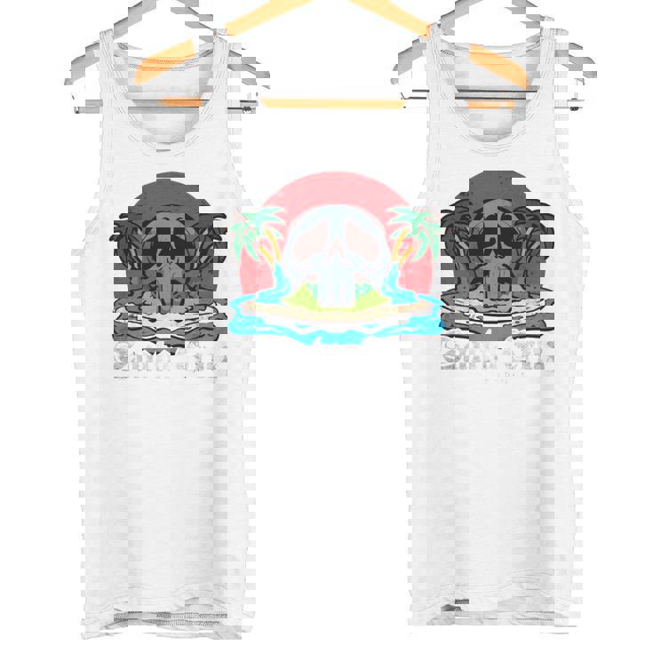 サンタクルーズ カリフォルニア ヴィンテージ レトロ 長袖tシャツ タンクトップ