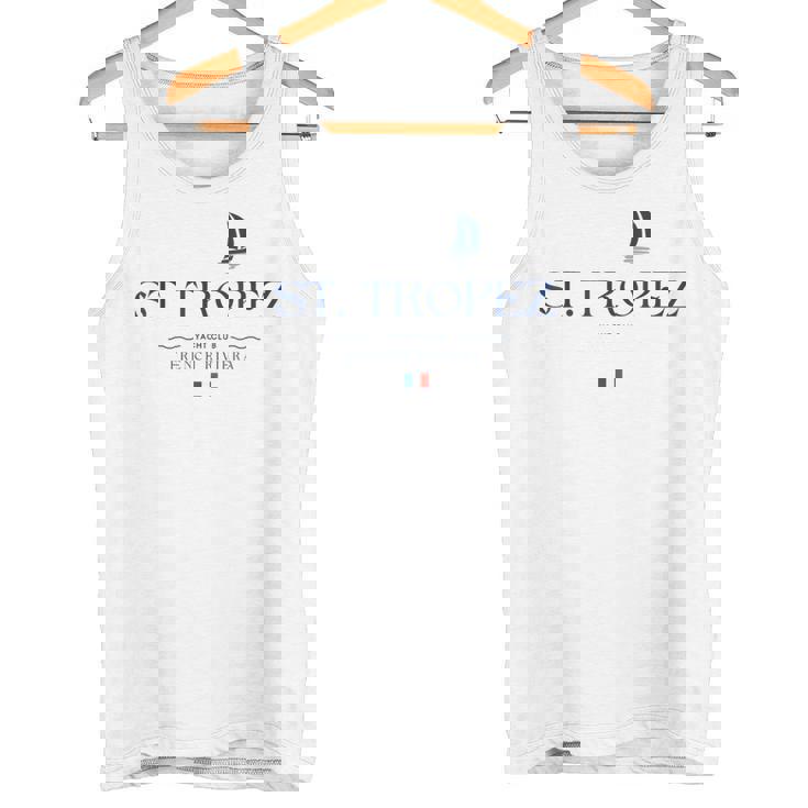 サントロペ フレンチリビエラ ヨットクラブ コートダジュール フランス タンクトップ