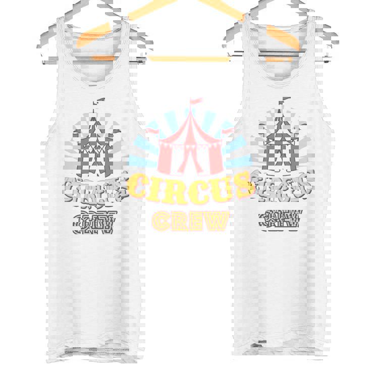 サーカスクルー–楽しいカラフルな大人&キッズグラフィックデザイン 長袖tシャツ タンクトップ