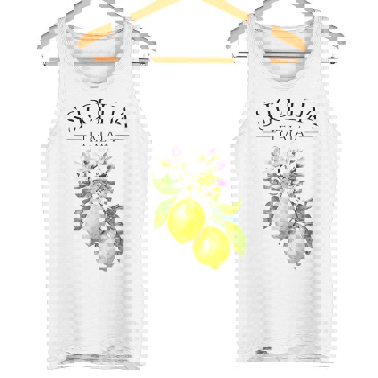 シチリア イタリア土産 イタリア レモン タンクトップ