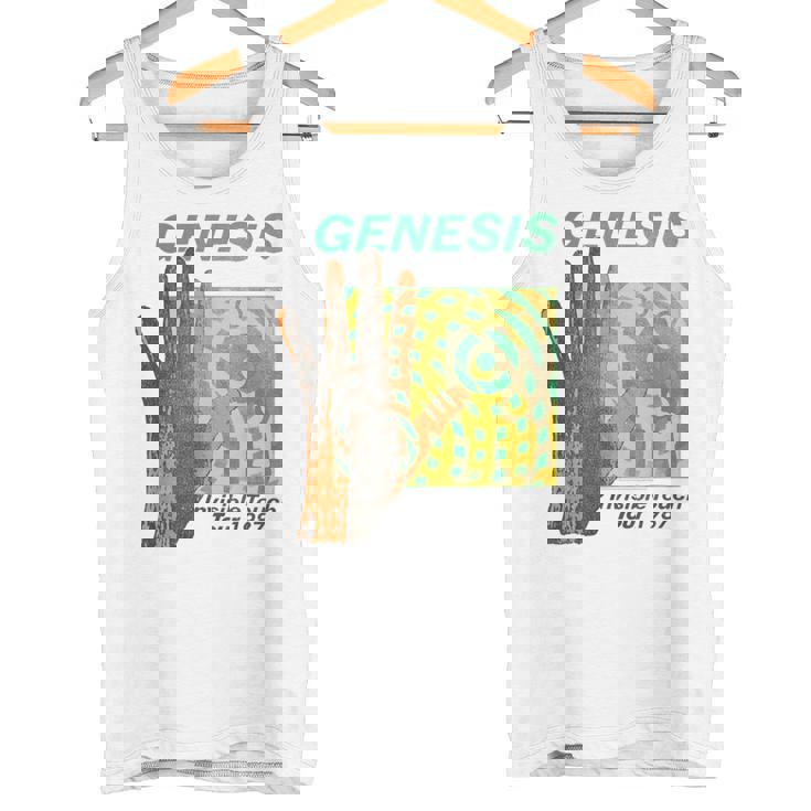 ジェネシスインビジブルタッチツアーロックバンドミュージック タンクトップ