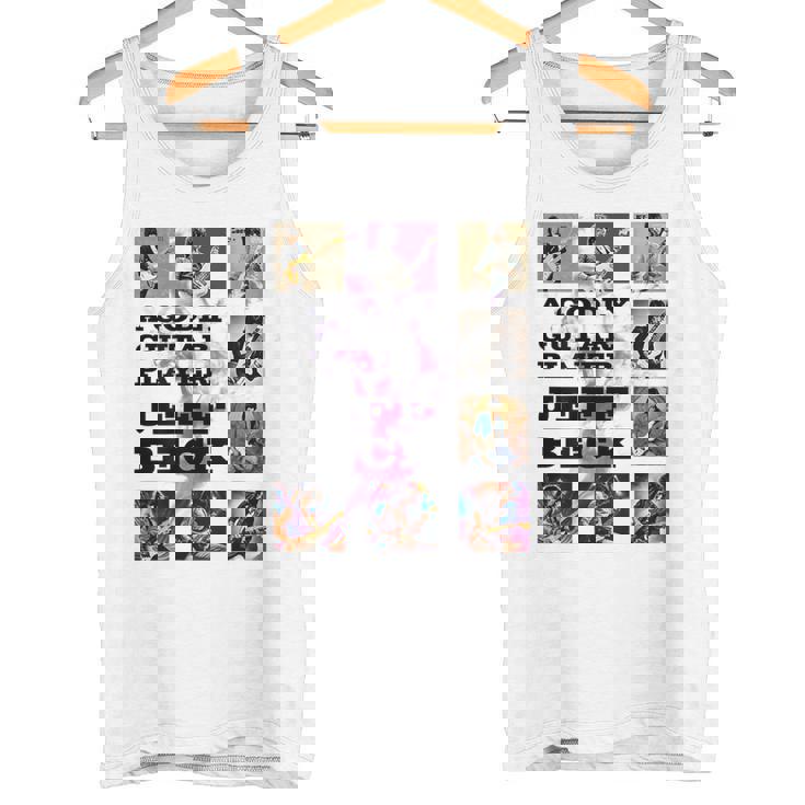 ジェフベック_005_Back Printed タンクトップ