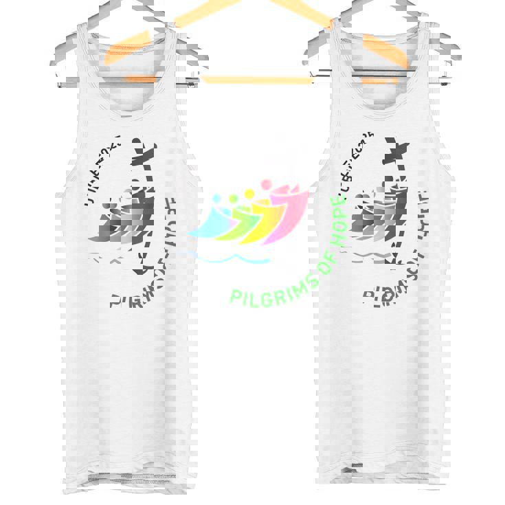 ジュビリー2025 信仰の旅への希望の巡礼者 タンクトップ