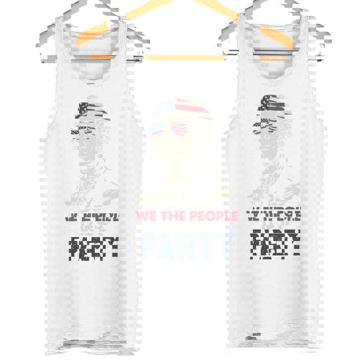 ジョージ・ワシントン ファンスターズ ストリップ アメリカ国旗 7月4日 ペイトリオット 長袖tシャツ タンクトップ