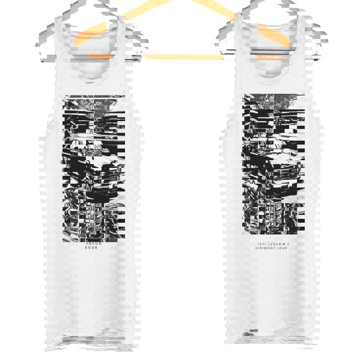 スカイライン ハコスカ ビンテージ スポーツカー ワイスピ ハードチューン グッズ 長袖tシャツ タンクトップ