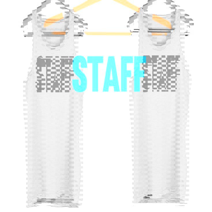 スタッフ イベント 衣装 クルー 音楽祭 バックプリント ワーカー タンクトップ