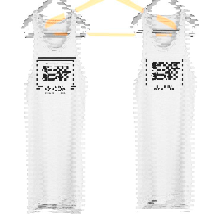 スタッフメンバーアソシエイトチーム タンクトップ