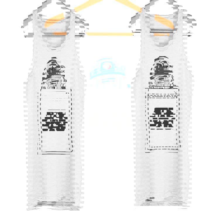 スターウォーズ R2-D2 ロゴポケット タンクトップ