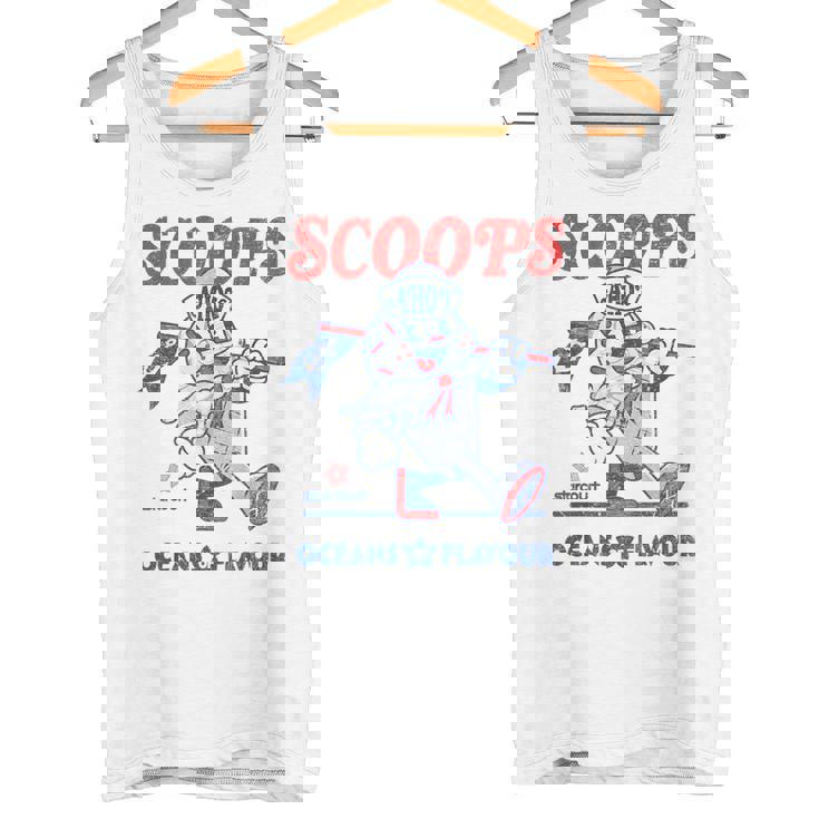 ストレンジャー・シングス スクープ アホイ アイスクリーム マスコット スターコート レトロ タンクトップ