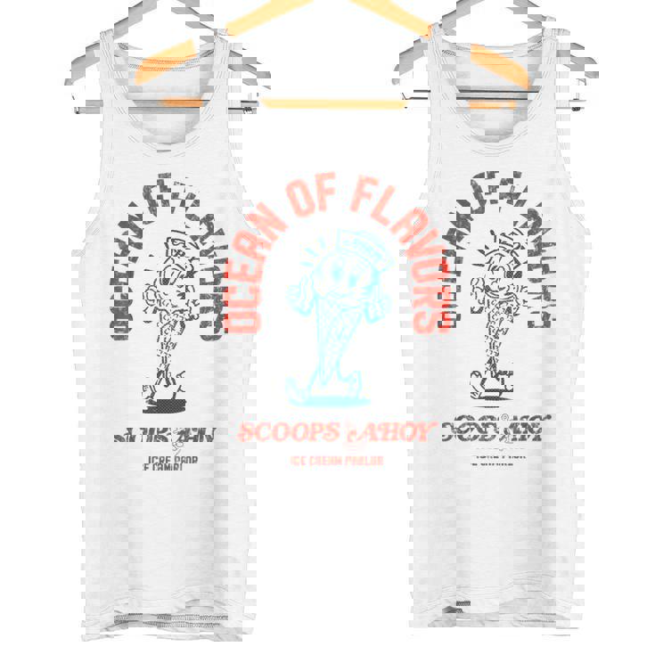 ストレンジャー・シングス スクープ アホイ スターコート アイスクリーム味 レトロ タンクトップ