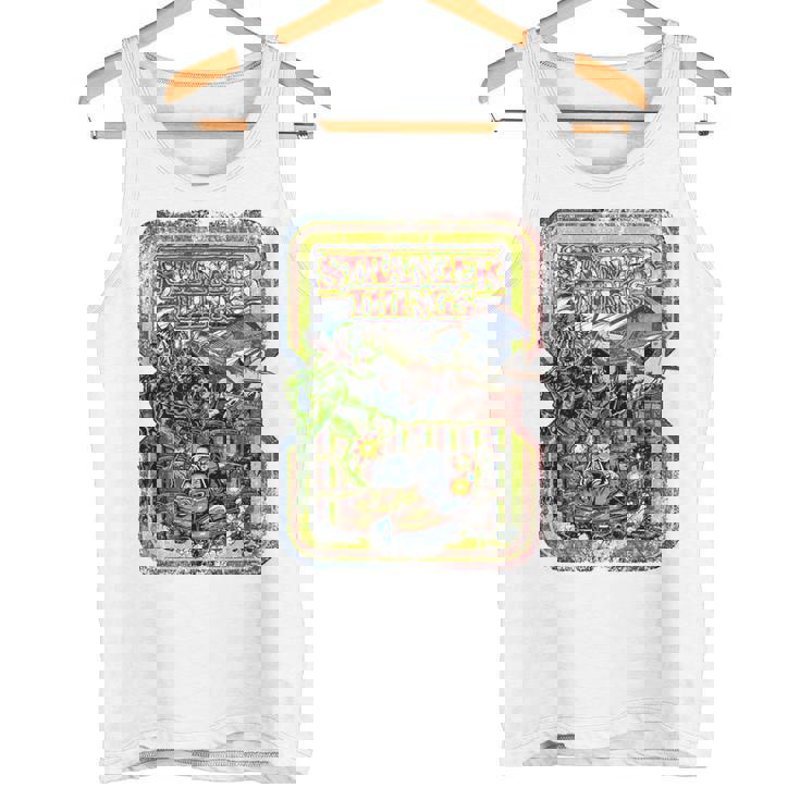 ストレンジャー・シングス プロモ コミック ホッパー デモゴルゴン ヴィンテージ 80年代 タンクトップ