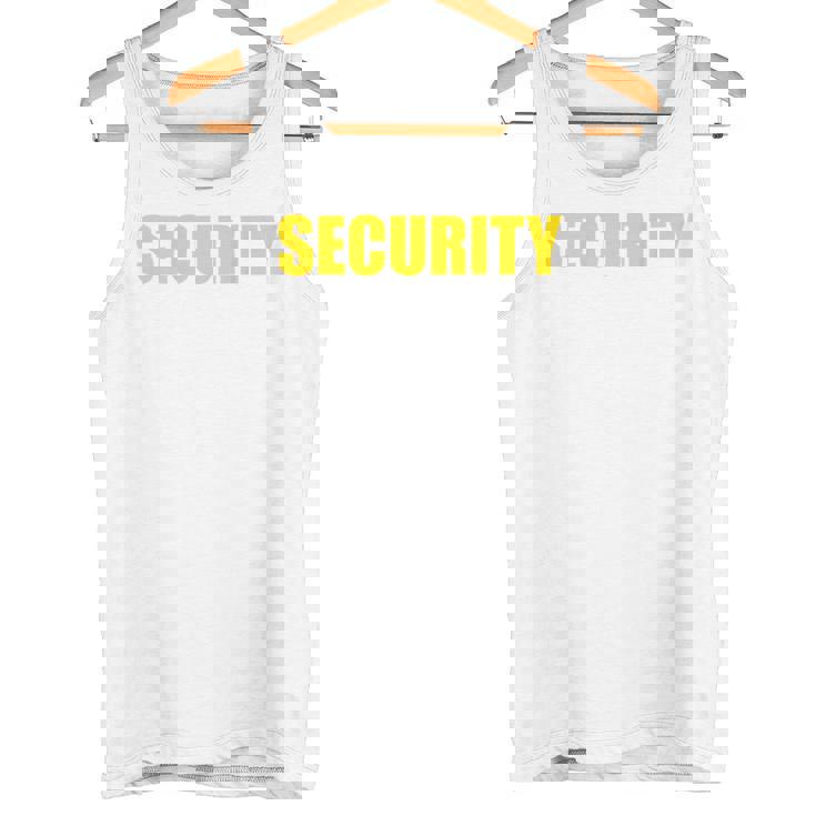セキュリティ 背面のみ タンクトップ