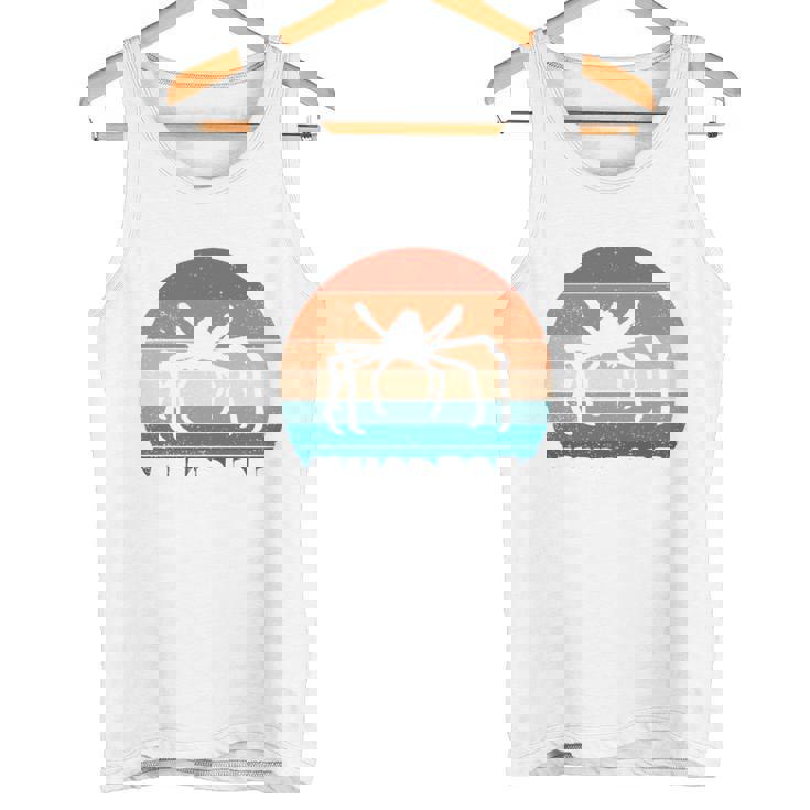 タカアシガニのささやき 海洋生物学者 長袖tシャツ タンクトップ