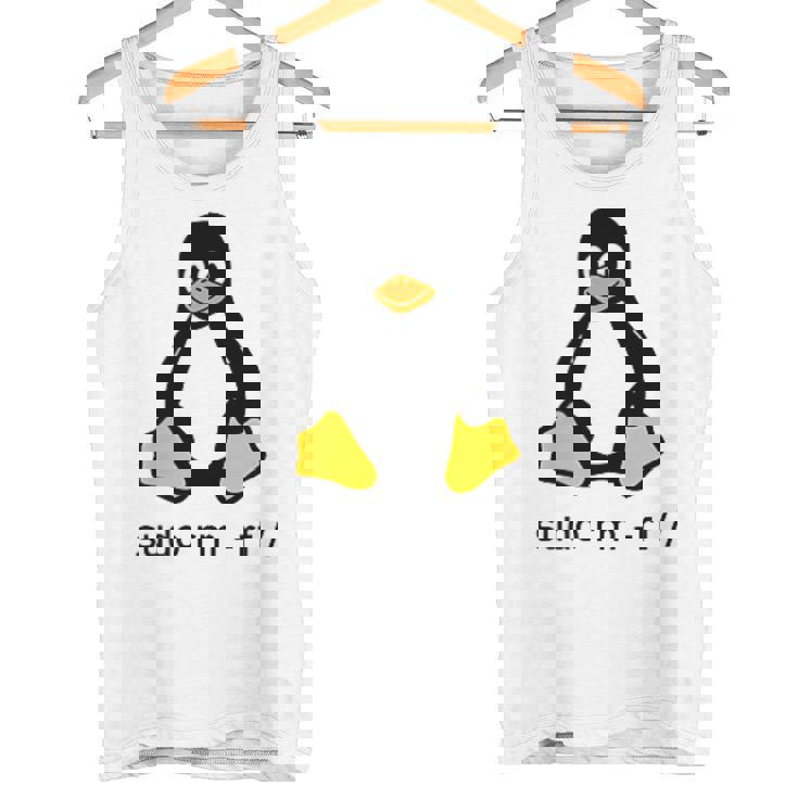 タックスlinuxペンギン-Sudorm-Rfコンピューターサイエンスコンピューター Tux Linux タンクトップ