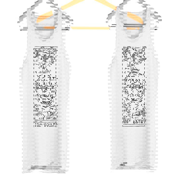 タロットカードホイール オブ フォーチュン タロット タンクトップ