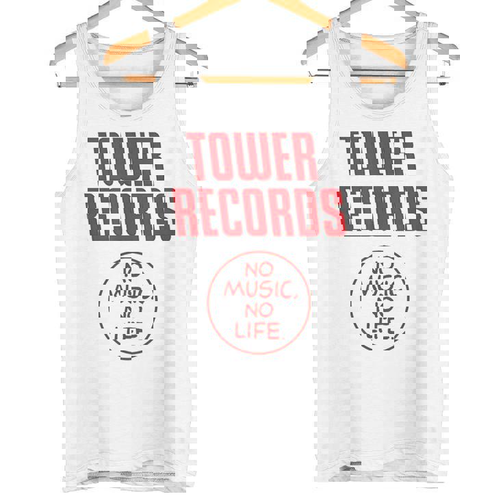 タワーレコード 音楽 レトロ ヴィンテージ 生活 タンクトップ