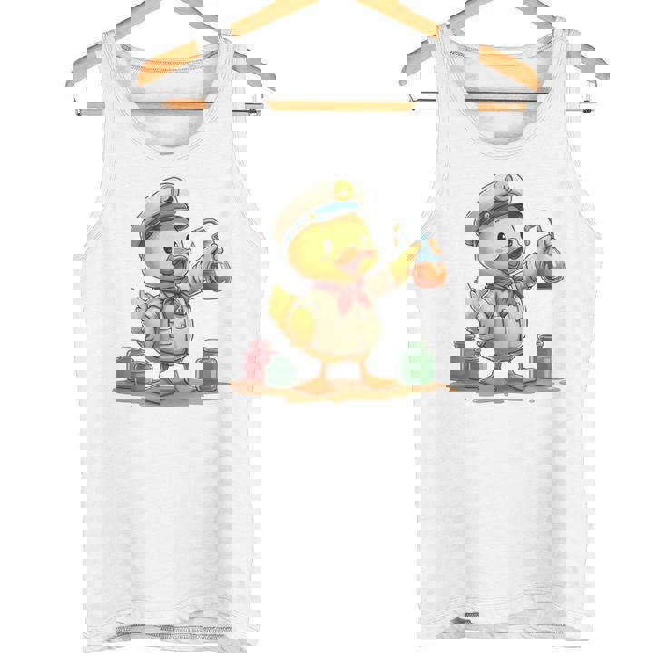 ダックビーイング・ア・オイラー、キュートなデザイン。 タンクトップ