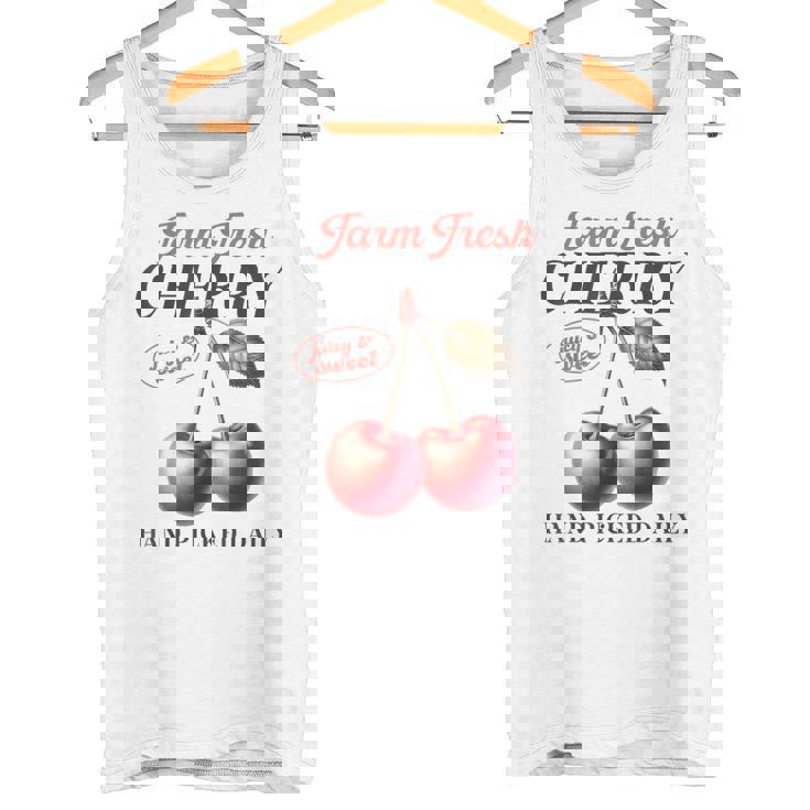 チェリーフルーツ スイートジューシーレッドチェリー 食通ギフト タンクトップ