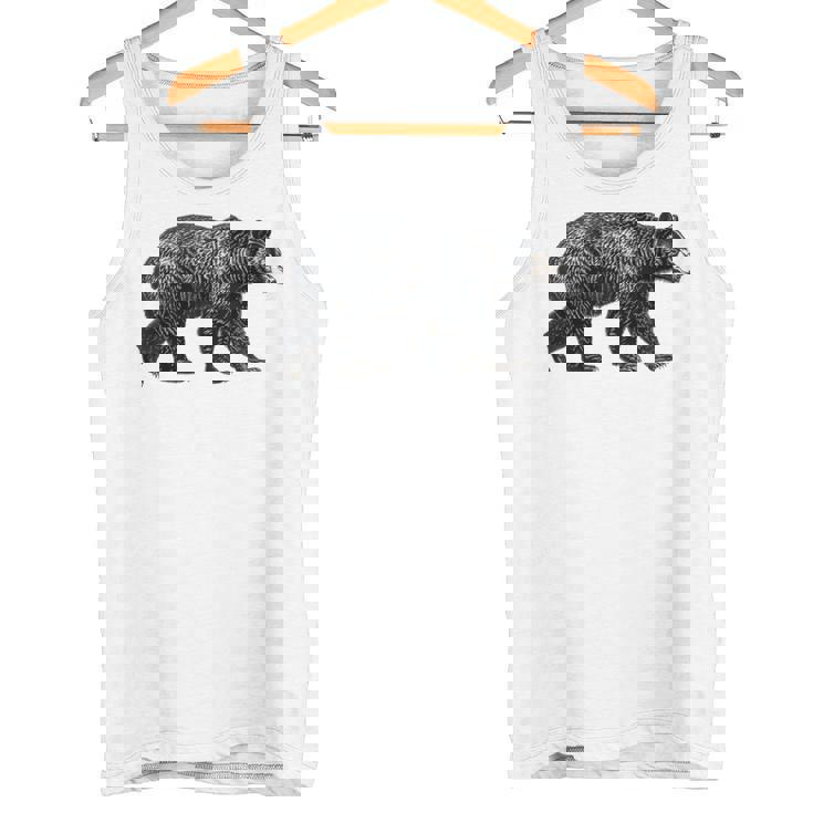 ツキノワグマ 動物愛好家 野生動物 自然 ハイキング ギフト タンクトップ
